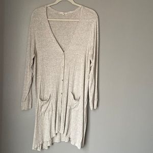 Maurices xxl long ribbed cardigan